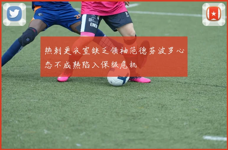 热刺更衣室缺乏领袖范德芬波罗心态不成熟陷入保级危机